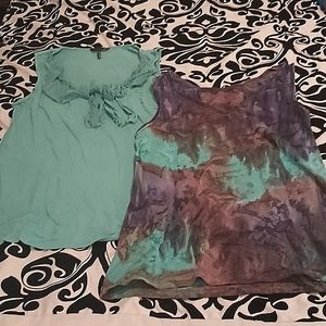 2 cotton tank tops